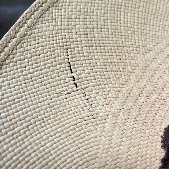 Anthropologie Tie-Dye Trimmed Straw Rancher - Picture 11 of 13